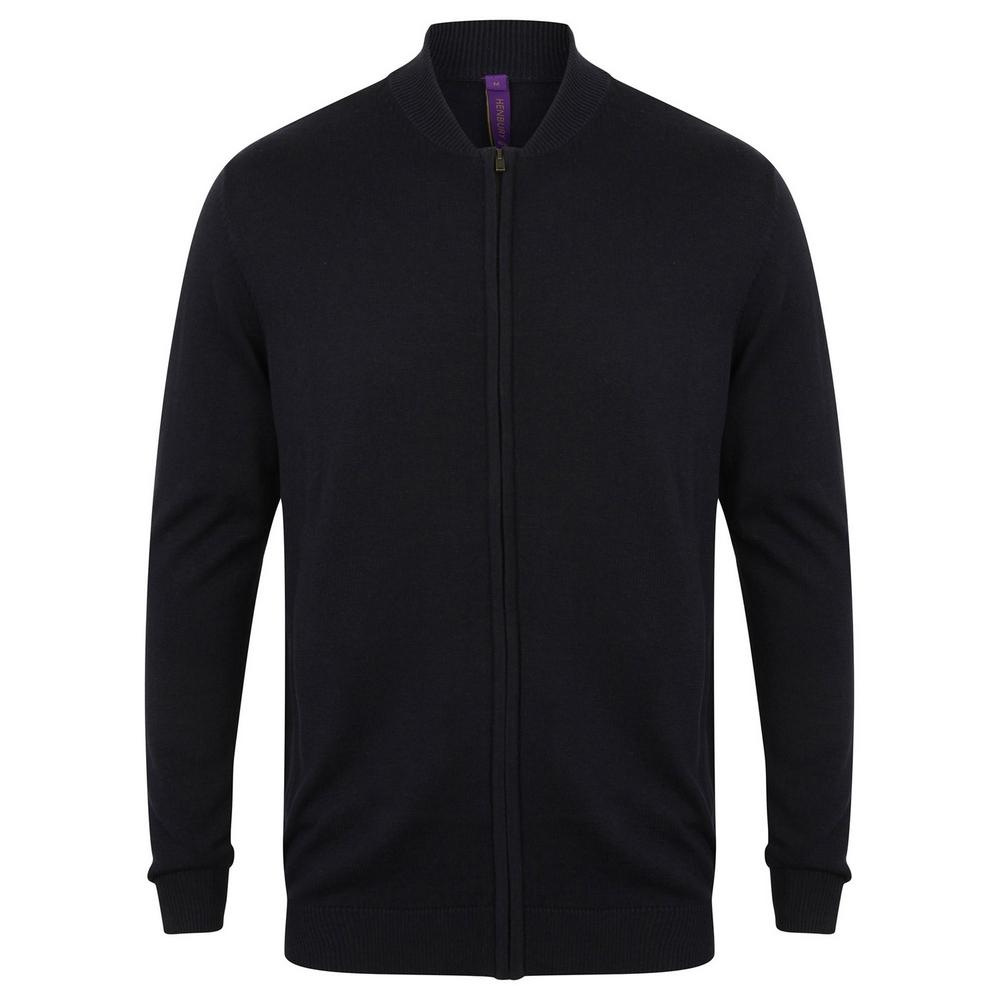 Henbury Unisex Adult Full Zip Cardigan
