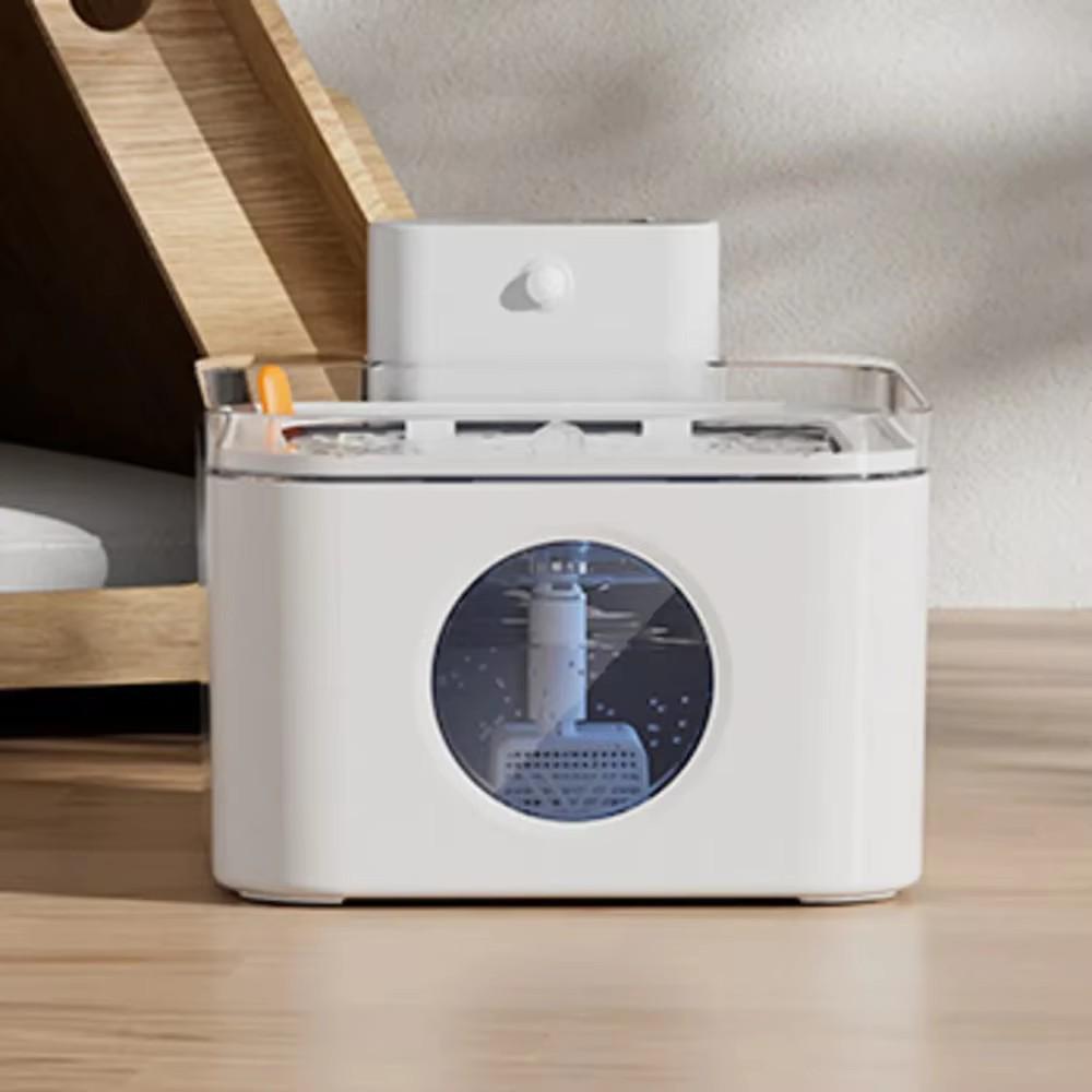 3L Stainless Steel Smart Pet Water Fountain, Silent Infrared Sensor, for Cats and Dogs, 110-240V