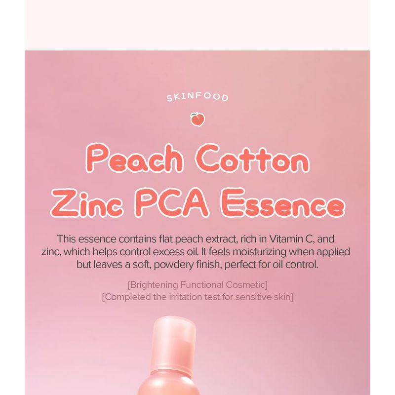 SKINFOOD - Peach Cotton Zinc PCA Essence 50ml
