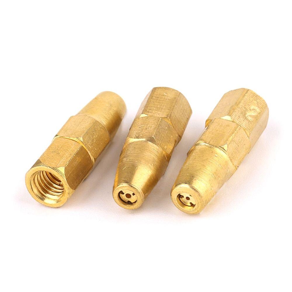 2# 3# 4# 5# Welding Accessory Pure Copper Gas Brazing Torch Nozzle Oxygen Welding Torch Tip H01-2