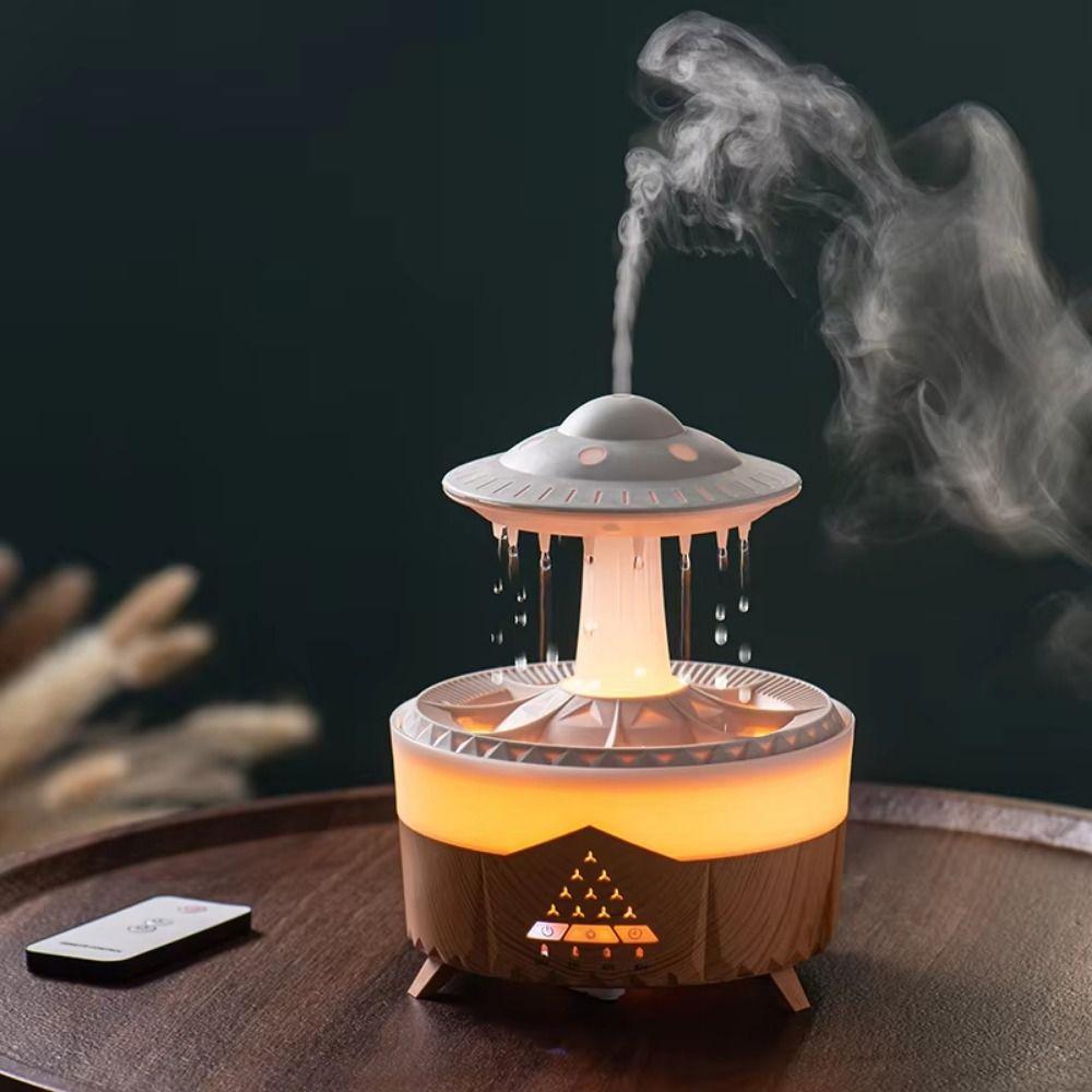 360ml Landscape Humidifier Colorful Light Essential Oil Diffuser Aroma Air Humidifier  Travel