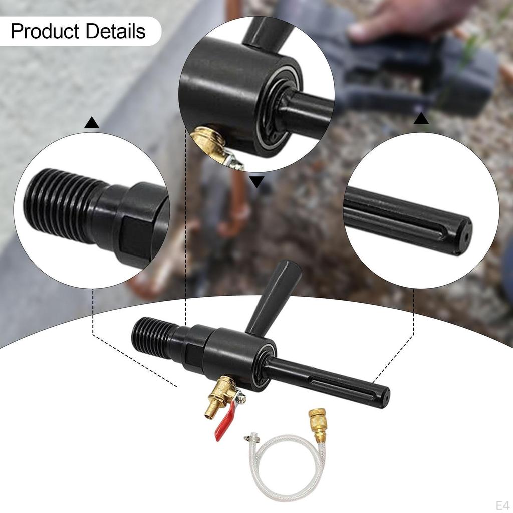 Zestaw Adapterów do Wiertarki Akcesoria Łatwe w Instalacji z Wymianą Węża Wodoodporny Rdzeń