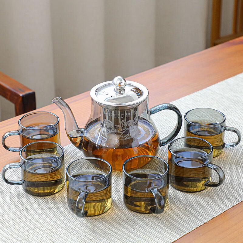 Qiwai Heat-Resistant Glass Gongfu Tea Set