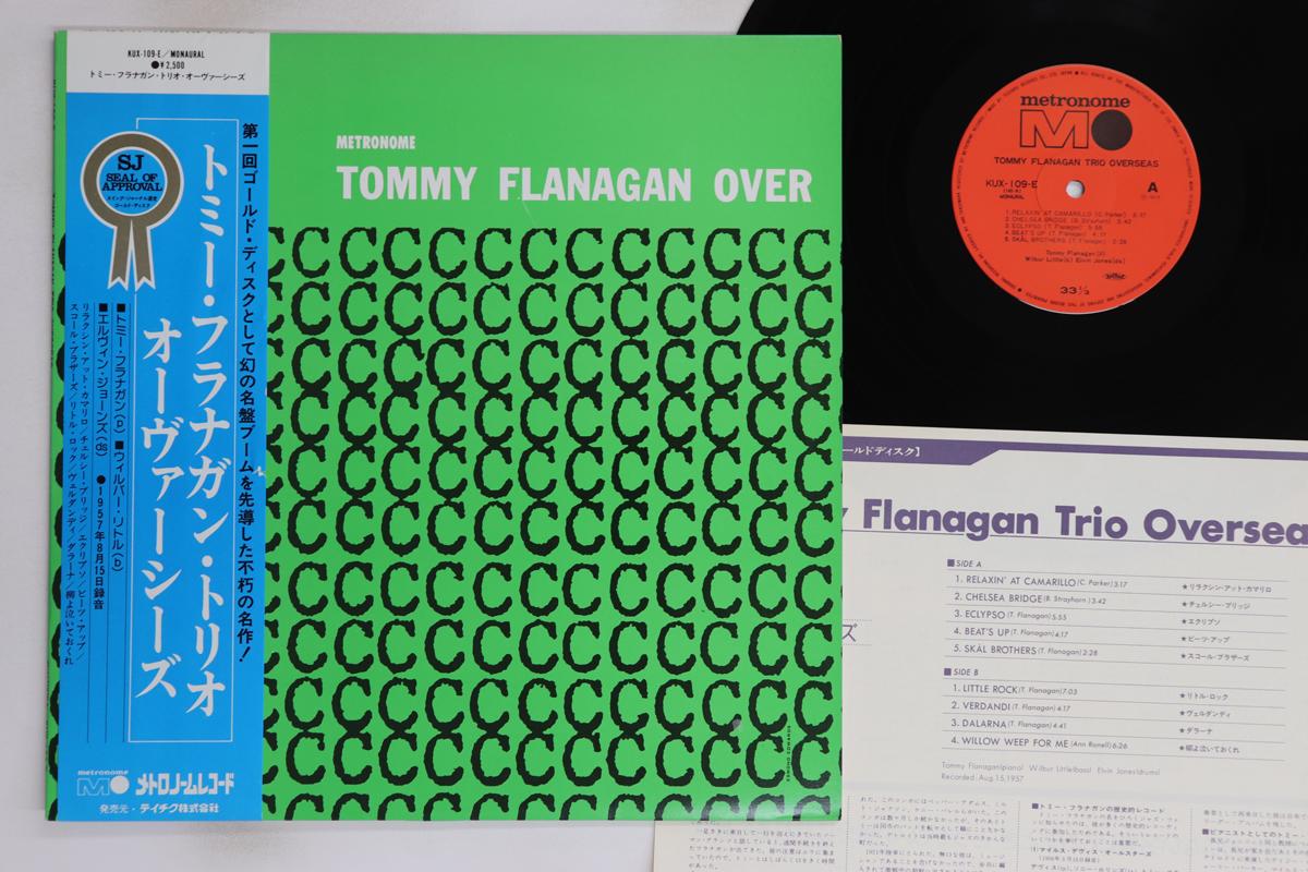 

LP Record TOMMY FLANAGAN - Overseas KUX109E METRONOME 1978 Japan Obi Jazz Used