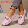 Pu Loafer Shoes For Women Casual Flat Slip On Comfort Spring Summer