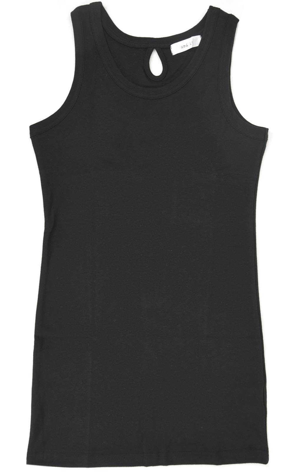 

Andit Smooth Long Collar Tank Size L Top, 51. Black,