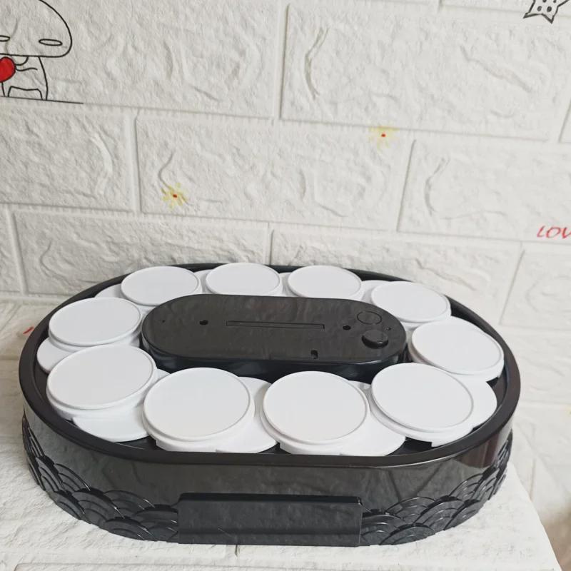 Automatic Rotating Dessert Sushi and Cake Display Stand for Parties