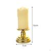 Electric Flameless Pillar Flicker with Holder for Desk, , Festival, Celebrations