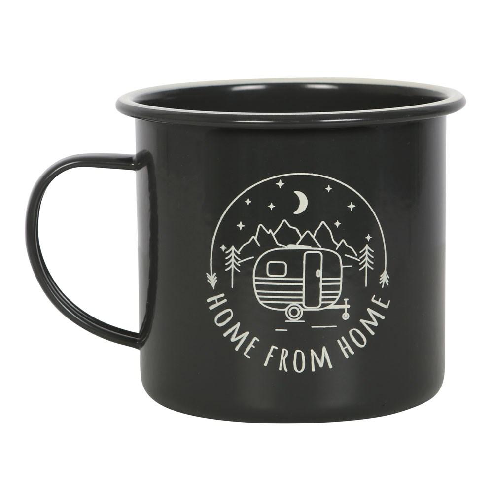 Something Different Crystals And Coffee Enamel Camp Mug
