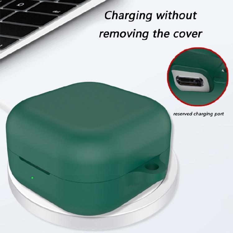 Flexible Silicone Earphone Protector Case Shock Absorption Dust Prevention for Buds 4/4P Wireless Earpieces