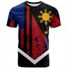 Mode Philippinen 3D Bedrucktes T-Shirt Für Männer Sommer Kurzarm Hawaiianisches Rundhals-T-Shirts Damen Freizeit Polynesisch T-Shirt