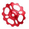 CNC Aluminium Alloy Bike Ceramic Bring   Wheel Rr Derailleur Pulley for Mountain