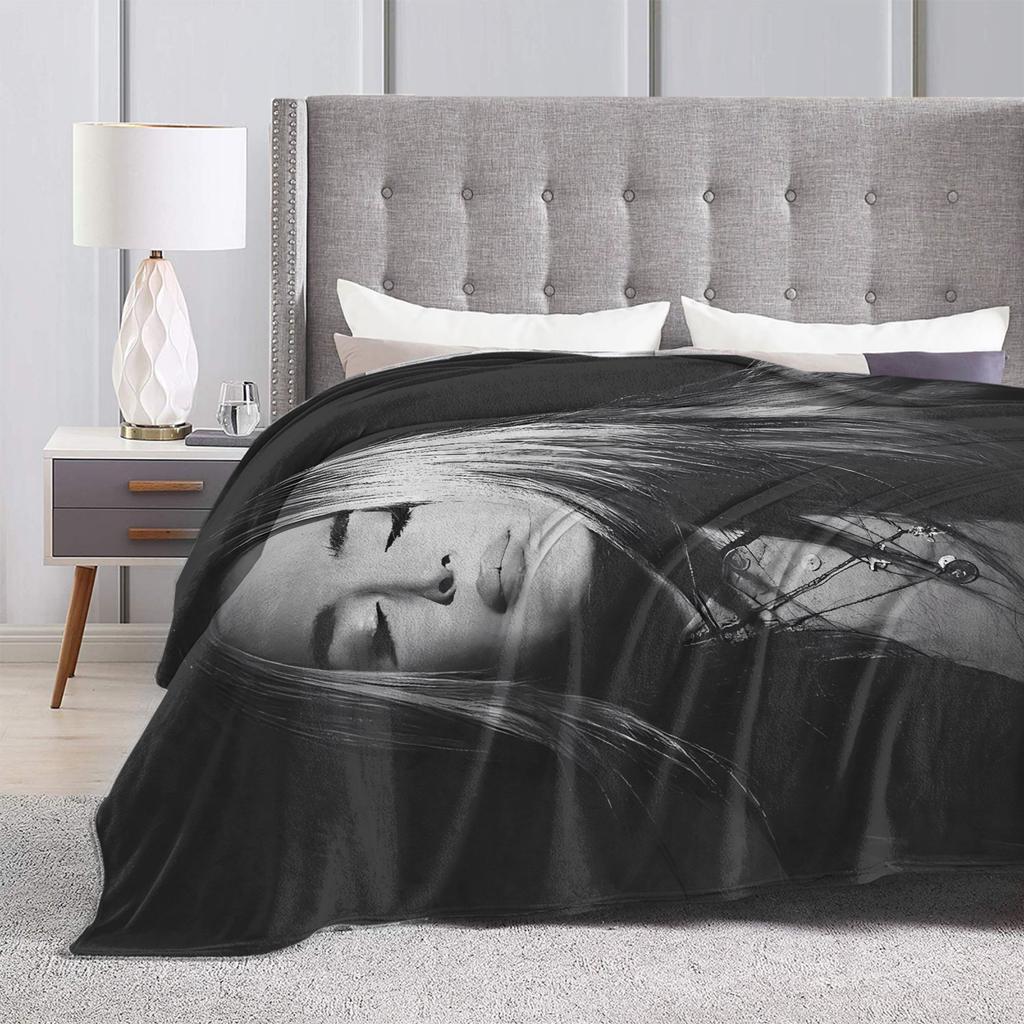 L-Lolas I-Indigos Spanish Singer Blanket  Soft Warm Funny Plush Throw Blanket For Couch Chair Travel Flannel Bedspread Bed Cover