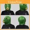 Mască Adorabilă de Cap de Pește Monstru Verde Pentru Petreceri Distractive cu Costume Și Sărbători de Halloween