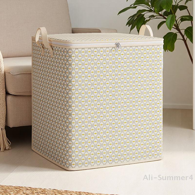 Borsa Portaoggetti Extra Large - Borsa Multifunzionale per Biancheria da Letto, Vestiti e Biancheria Intima con Cerniera, Borsa Sottoletto