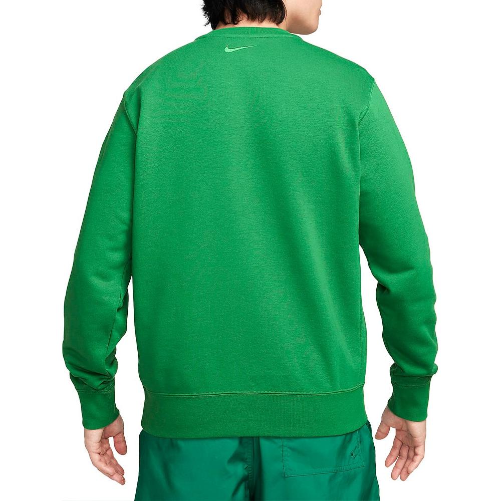 Nike Sweatshirts Men's Green Crew Neck Moderate Other FZ4729-399