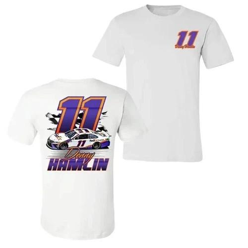 Denny Hamlin #11 NASCAR T-Shirt – FedEx Racing Tee S
