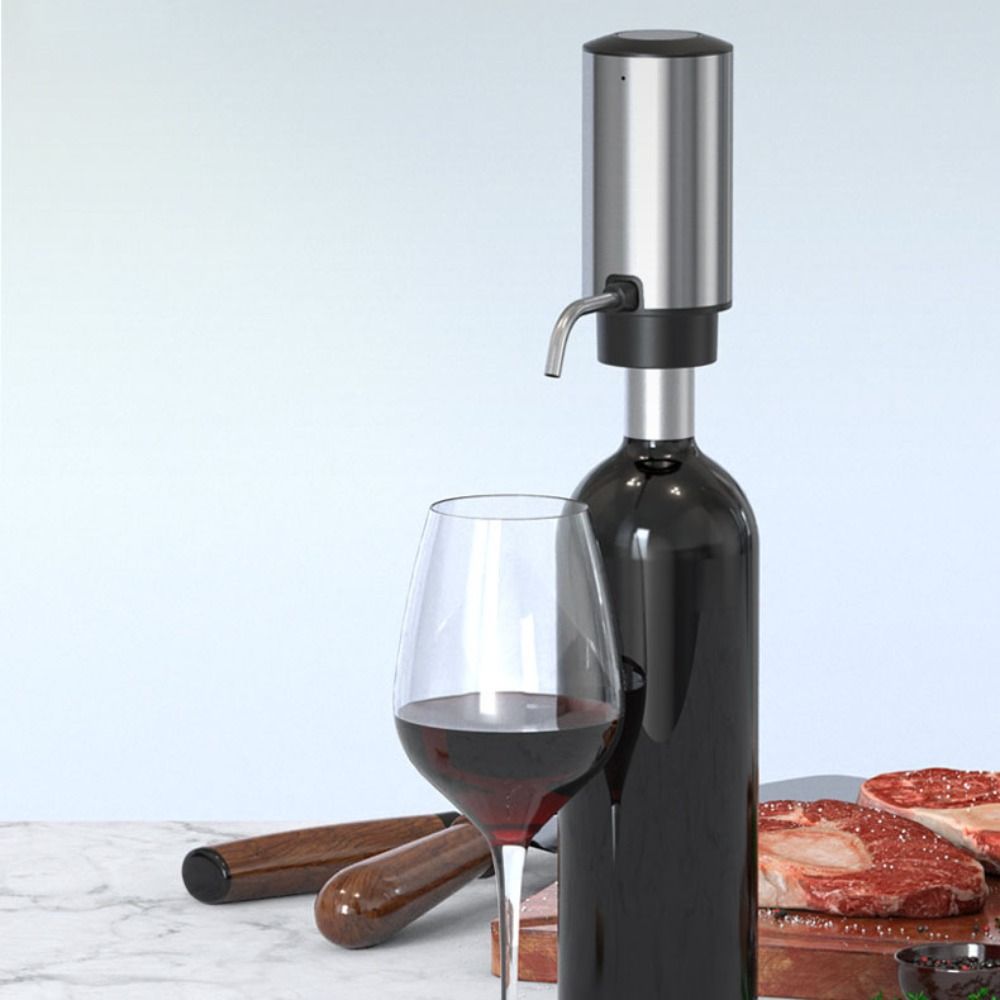 Automatic Electric Wine Opener Set Rechargeable Wine Dispenser Bar Tool Wine Aerator  Dinner Party