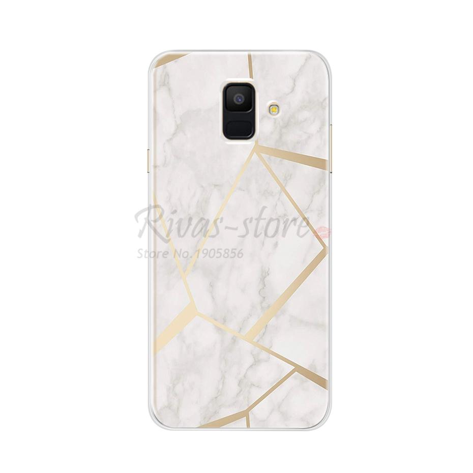 Case For Samsung Galaxy A6 2018 Transparent Cartoon Soft TPU Silicone Phone Cases Back Cover For Samsung Galaxy A6 A 6 Plus 2018