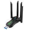 5G Wifi Adapter WiFi Usb 3.0 Adapter 1300Mbps Wireless Network Card Wifi Dongle Receiver Lan Ethernet Adaptor For Pc Laptop