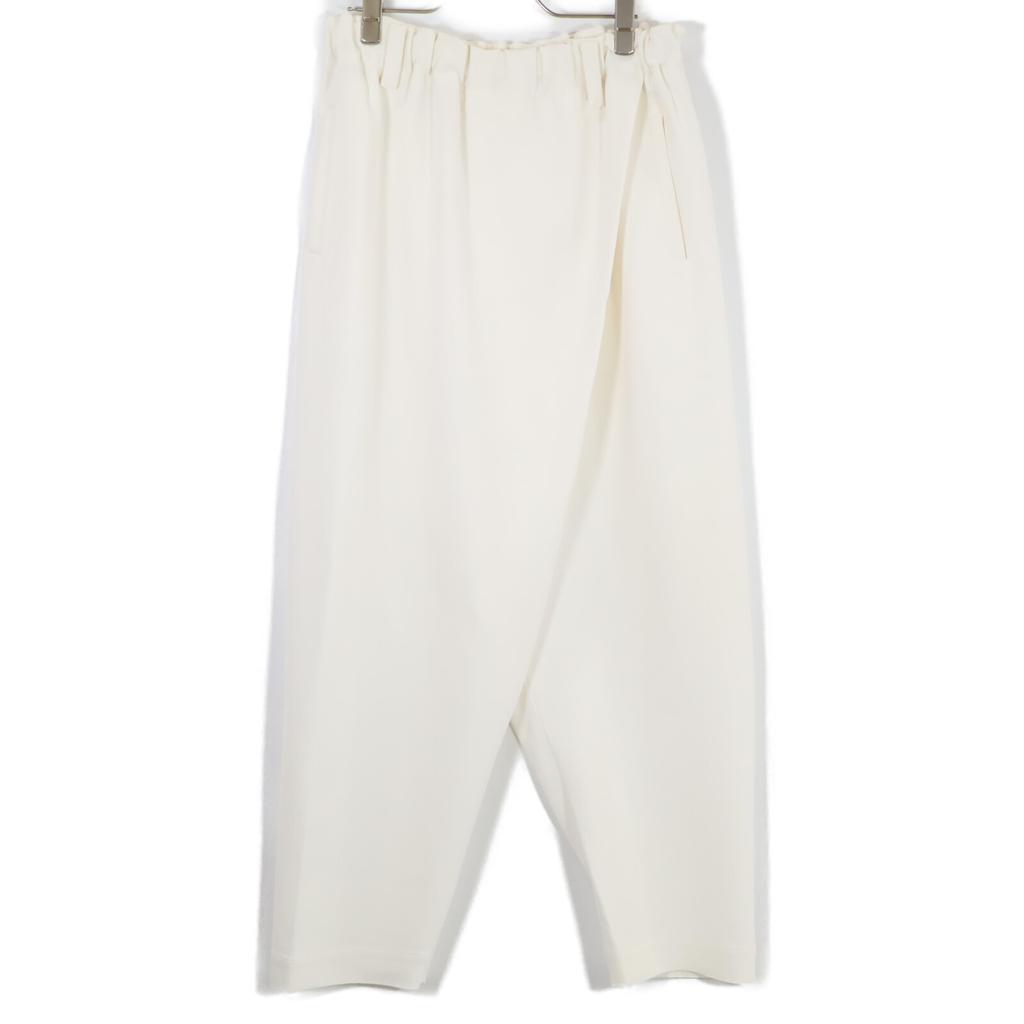 ISSEY MIYAKE White IM83FF021 Wide Pants Bottoms 3 whiteUsed