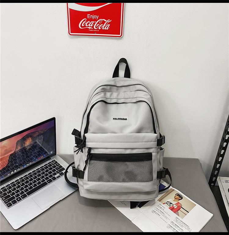 Schoolbag Large Capacity Backpack Men's New Japanese Versatile School Bag Male College Student Female High School Student Junior High School Student