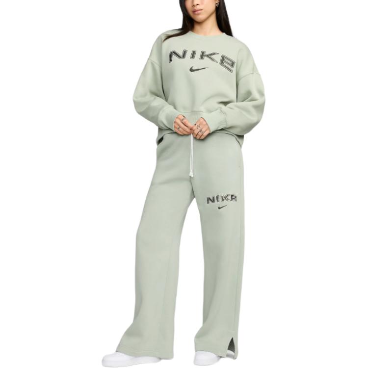 New Nike Sportswear Phoenix Fleece Sweatshirt Women's Jadeite Horizon FV7675-370