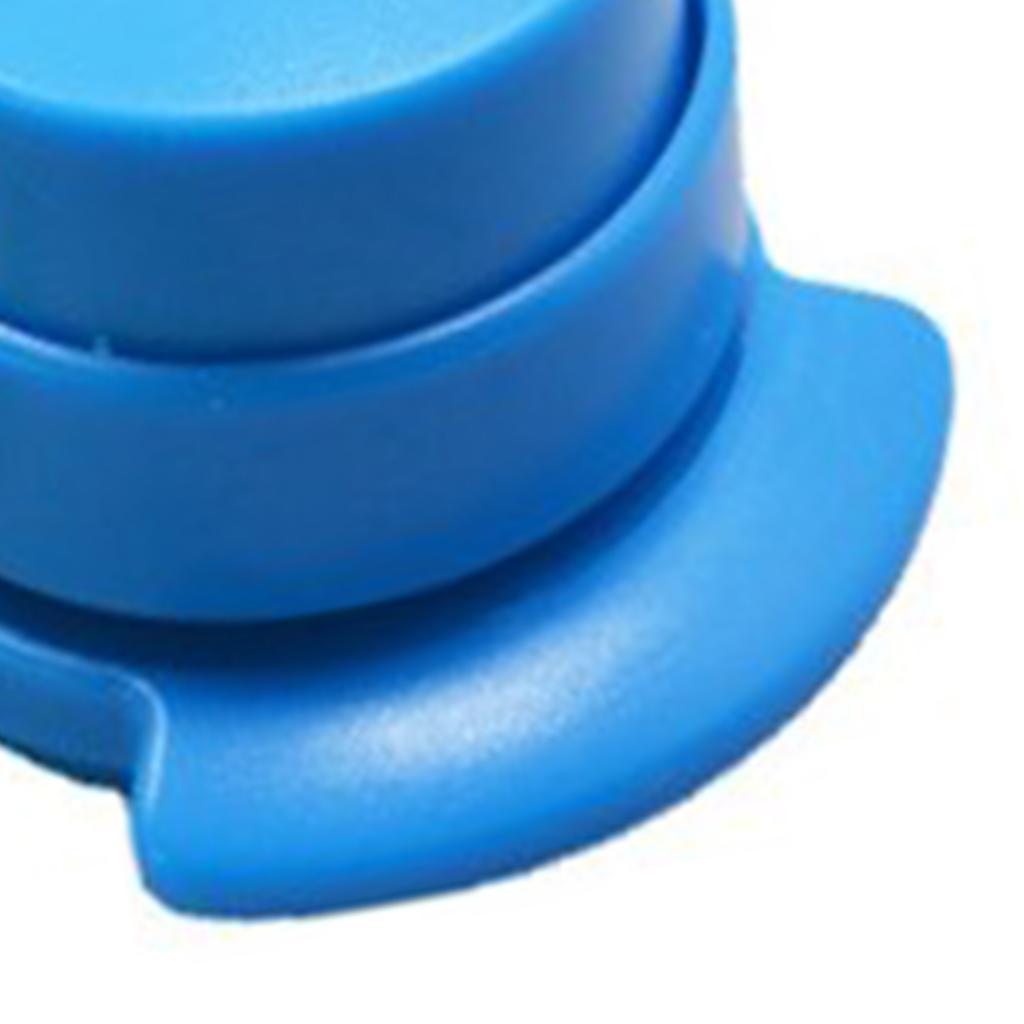 Stapleless Stapler Blue Round High Efficiency Smoothly Portable Needleless Hole Free Stapler for Office School
