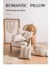 Luxury Minimalist Knitted Tassel Cushion Cover for Home & Hotel
