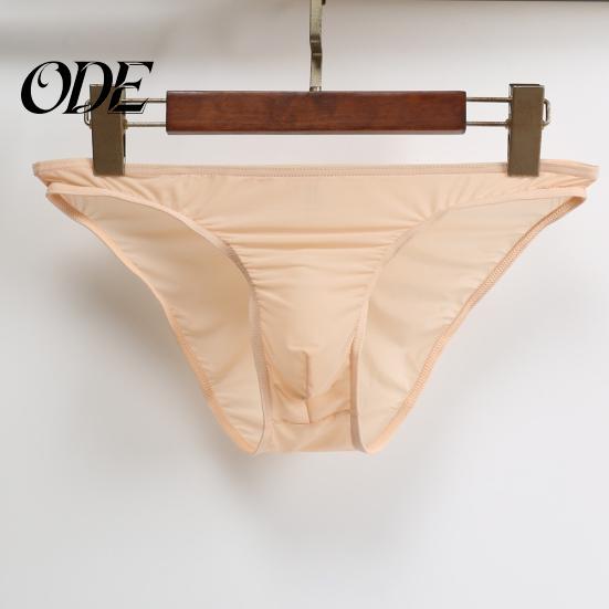 Dünne Herren Slips Sommer 3D U-konvex Niedrige Taille Maximaler Komfort Slips Einfarbige Dreidimensionale Tasche Unterwäsche Stützend
