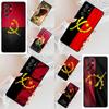 Angola Flag Cell Phone Case for Samsung Galaxy S26 Ultra S25 S24 S23 S22 S21 S20 Note10 Cover