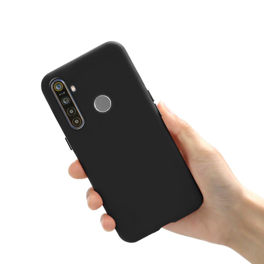 Liquid Silicone Case for Realme 5 5i 5Pro Case Bumper Luxury TPU Soft Back Shell for OPPO Realme 5 Pro 5i 5S Matte Cases Realme5