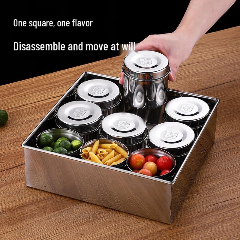 Stainless Steel Food Sample Storage Box