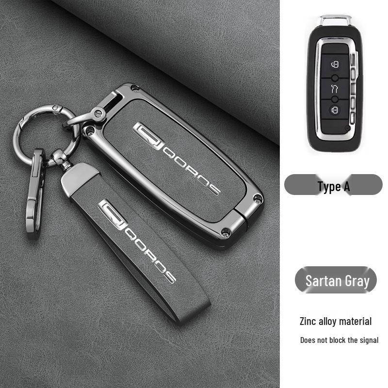 Qoros Car Key Case for Models 5/20/7 - Stylish Key Shell for Qoros Urban SUV