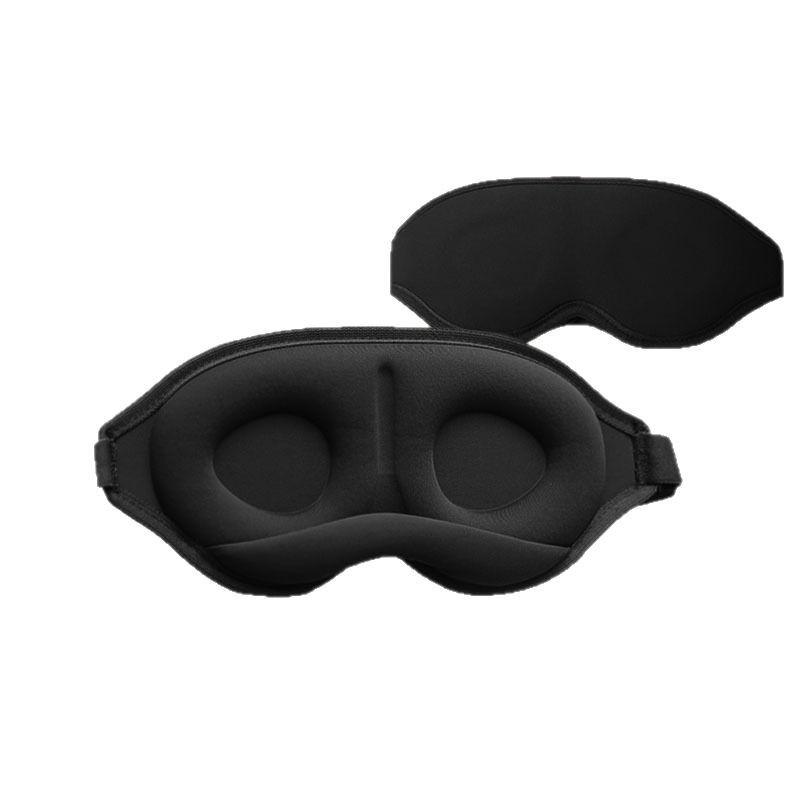 

3D-shaped men s and women s sleep eye masks provide perfect light-blocking, are soft and comfortable, suitable for travel A-DH чёрный