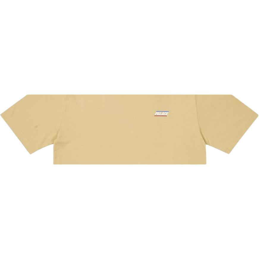 Palace Basically A T-Shirt Sand Unisex Tops Brown P25TS139