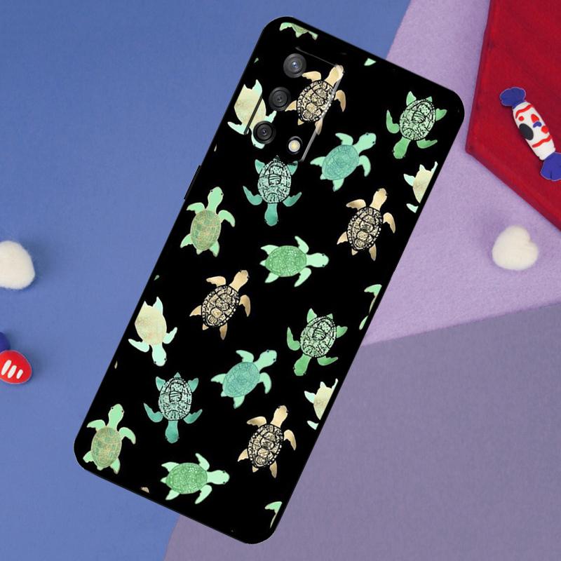 Sea Turtle Case For OPPO A57S A54S A96 A76 A16 A5 A9 A53 A15 A17 A18 A58 A78 A98 A52 A72 A54 A74 A94