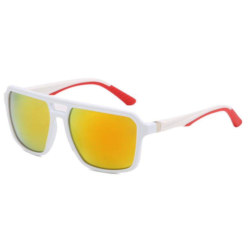 Fashion Trend Pilot Sunglasses UV Protection Sports Cycling Men's Double Beam Night Vision Glasses Wholesale