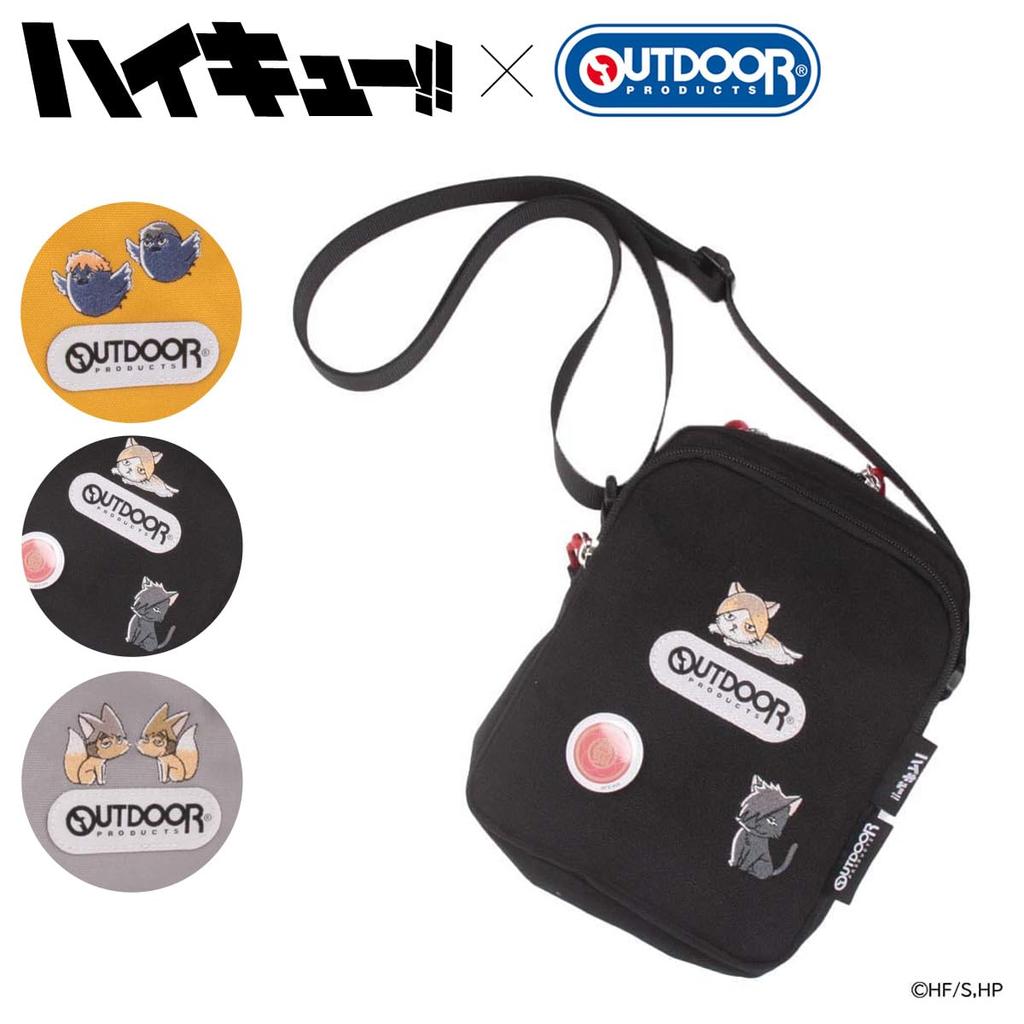 [Outdoor Products] Haikyuu Collaboration Shoulder Bag ODHQ01 [74] Karasuno High School (Orange)