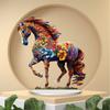 Creative Design Colorful Artistic Horse Home Desktop Decoration Ornament