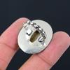 Mothers day Deal 925 Sterling Silver Natural Fossil Coral Stackable Ring Jewelry
