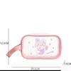 Bolsa Cosmética Anime em PVC Impermeável 2024 - Bolsa de Mão Portátil para Mulheres