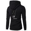 Couple Letter Matching Print Sweater Valentine Hooded Jumper Hoodie