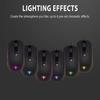Souris de jeu - spyco - mo-101 - ergonomique - 7200 dpi - rvb 6 effets de couleur