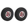 RC Tire 2.2 Inch   Rubber Alloy RC Car Wheel with Metal Wheel Hub RC Spare Upgrade Parts Accessory