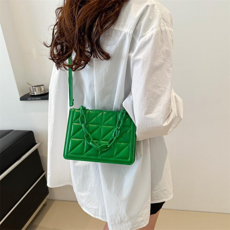 Elegant Simple Casual Crossbody Bag For Women 2024 Spring New Vintage Style