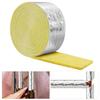 Fiberglass Pipe Insulation Foiled Back Pipe Wrap Easy Installation