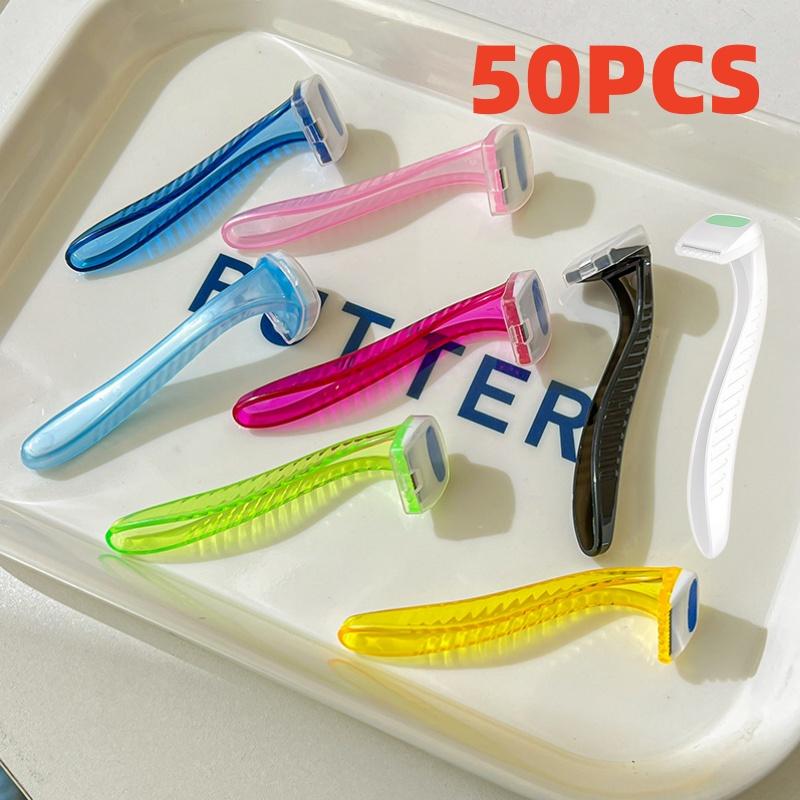 YS00015- --Dames Bikini Scheermes Scheerapparaat Privé Lichaamstrimmer Ideaal Voor Badkamers Wegwerpbaar Reis Veiligheid Scheren Haarverwijderaar