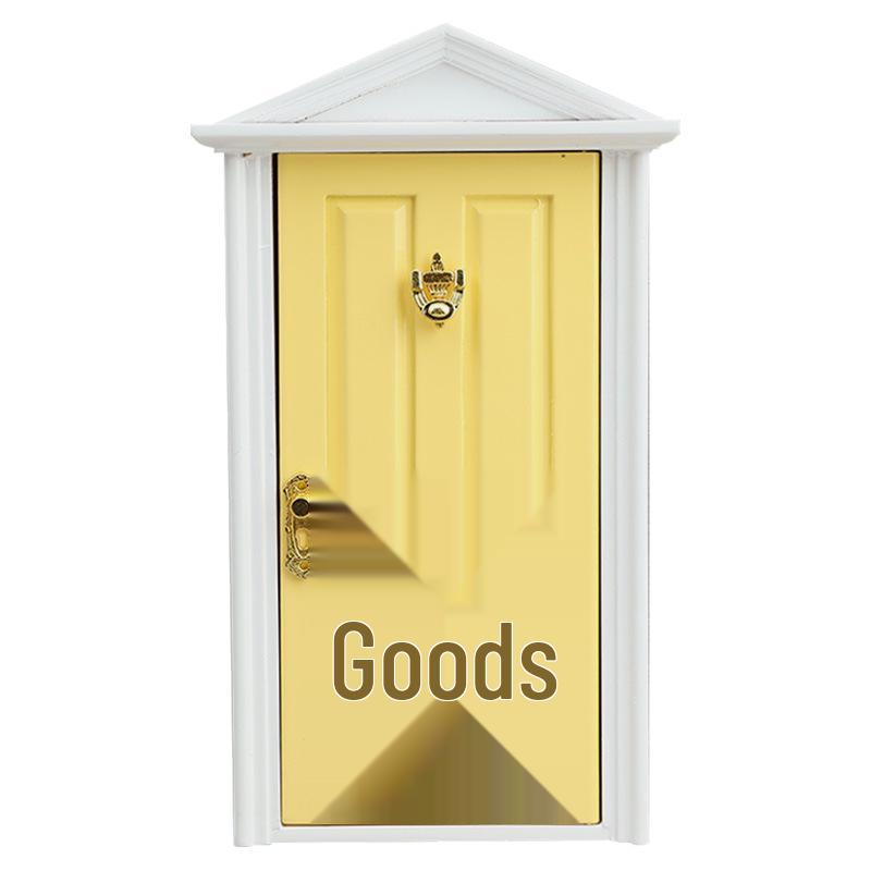 1:12 Mini Dollhouse Furniture Accessories - Colored Spire Villa Door Simulation Hardware