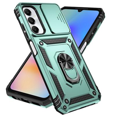 For Samsung Galaxy A05S SM-A057F Case Shockproof Armor Car Magnet Ring Silicone Phone Case Stand Holder Back Cover